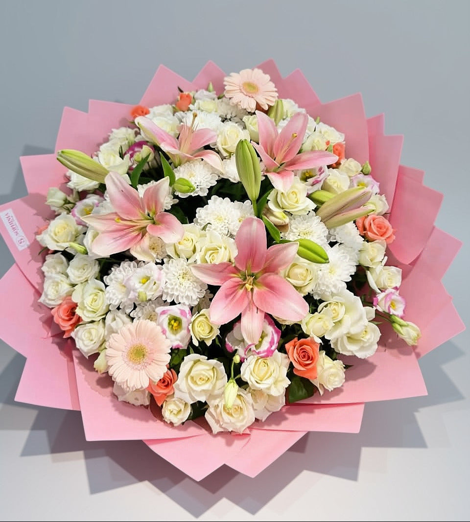 Pink Blossom – Mixed Flower Bouquet